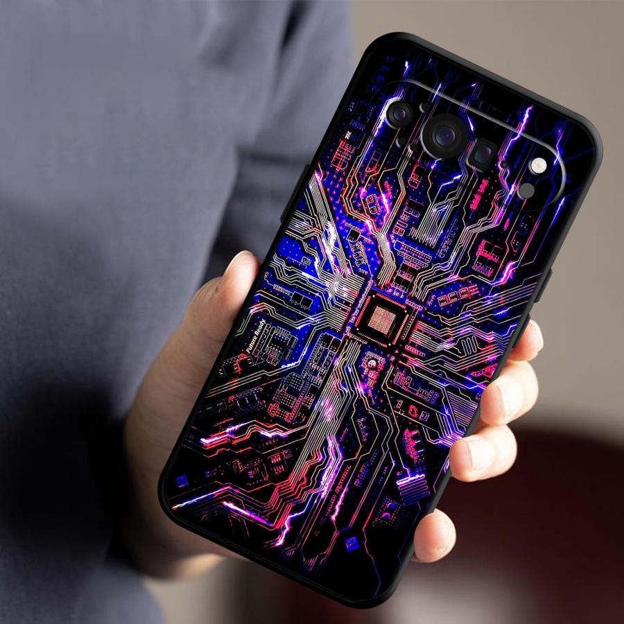 Retro printplaat telefoonhoesj - Phone Cases Google Pixel 9A recensie en prijs