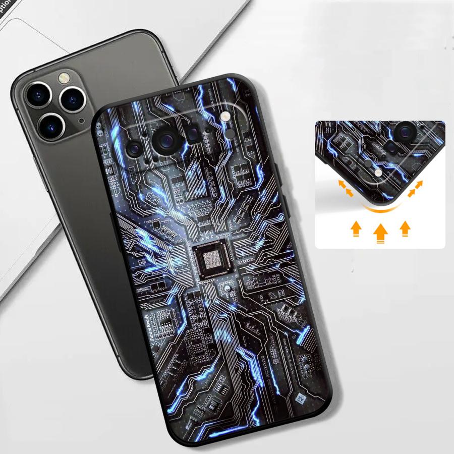 Retro printplaat telefoonhoesj - Phone Cases Google Pixel 9A recensie en prijs