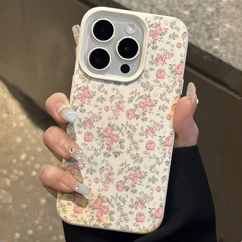 Schattig meisje bloemen wit kl - Phone Cases For Girls recensie en prijs